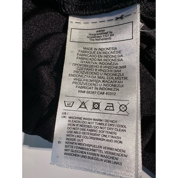 ADIDAS ORIGINALS Ruffle Waist Leggings In Black - Picture 8 of 10